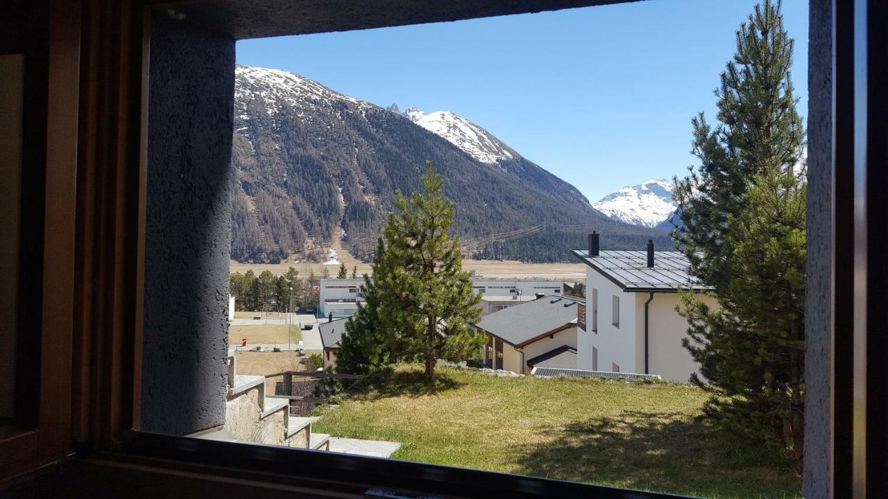 Relaxing Confortable Studio, Heated Garage, Skiroom Samedan Buitenkant foto